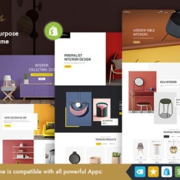 Interio Furniture Interior Shopify Theme #194186