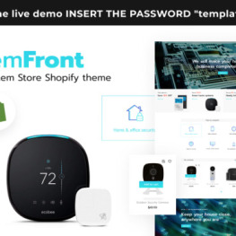 SystemFront Security System Locksmith Shopify Theme #196197
