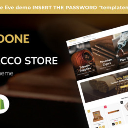 Kardone Tobacco Shop Shopify Theme #200275