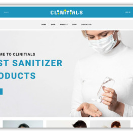 Clinitials Store Shopify Theme #201348
