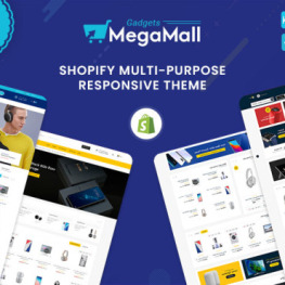 MegaMall Electronics Multipurpose Shopify Theme #201800