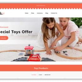 Kidstoys Store Shopify Theme #202305