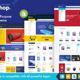 UpShop Electronics Gadgets Shopify Theme #202468