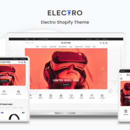 Electro The Electronics Gadgets Shopify Theme #202469