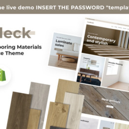 Ledeck Flooring Materials eCommerce Shopify Theme #202582