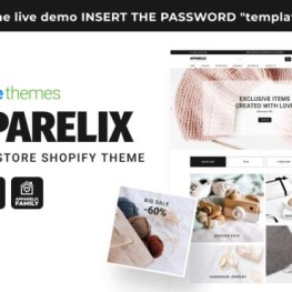 Apparelix Hobbies Store Handmade Craft Shopify Theme # 202716