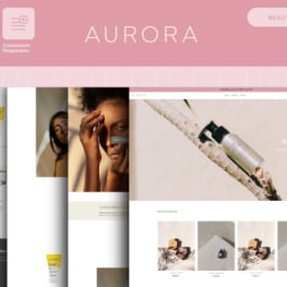 Aurora Beauty Shopify Theme # 202741