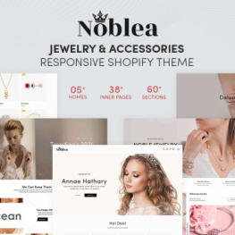 Noblea Jewelry And Accessories Shopify Theme #203171