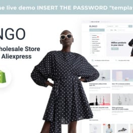 Blingo Wholesale Store for Aliexpress Shopify Theme #204938