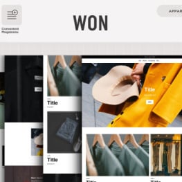 WON Multipurpose Shopify Theme # 204992