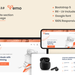Vemo The Single Product Premium Shopify Theme #204994