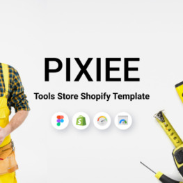 Pixee Responsive Construction Shopify Theme #205599