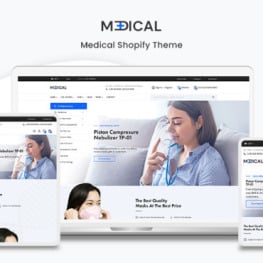 Medical The Responsive Multipurpose Shopify Theme #205717