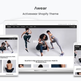 Awear The Nightwear Premium Shopify Theme #205719