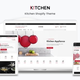 Kitchen The Kitchen Appliance Premium Shopify Theme #207556