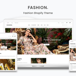Fashion The Responsive Multipurpose Shopify Theme #208094