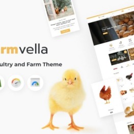 FarmVella Poultry and Farm Shopify Theme #208166