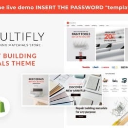 Multifly Construction Building Shopify Theme #208412