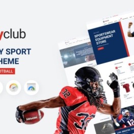 Myclub Sport Club American Football Shopify Theme #208766