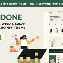 Kardone Wind Solar Energy eCommerce Shopify Theme #215453