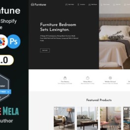 Furntune Home Decor Store Shopify Theme #218841