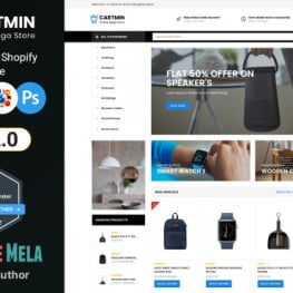 Cartmin Mega Store Shopify Theme #218843