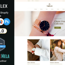 Timelex Watch Store Shopify Theme #218844