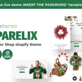 Apparelix Christmas Tree Shop Xmas Shopify Theme # 219467