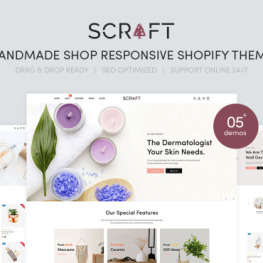 Scraft Handmade Shop Shopify Theme #220434