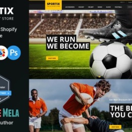 Sportix Sports Store Shopify Theme # 220513