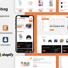 Shopbag Multipurpose Furniture Shopify Theme #222180