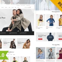 Grace Apparel Store Shopify Theme #222460