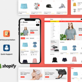 Zioxo Multipurpose Ecommerce Shopify Theme #223695