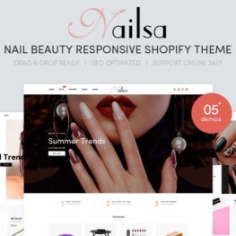 Nailsa Nail Beauty Shopify Theme # 226974