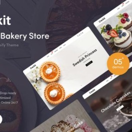 Creckit Cake Bakery Shopify Theme # 226981