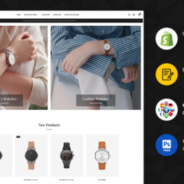 Timen Watch Store Shopify Theme #227798