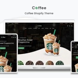 Coffee The Coffee Food Premium Shopify Theme #227800