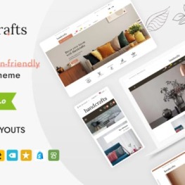 Handcrafts Home D cor and Interior Shopify Theme #227801