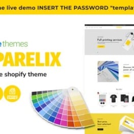 Apparelix Print Store Shopify Theme # 229021