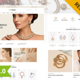 Goldnus Jewellery Store Shopify Theme #229082