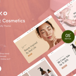 Celixo Organic Cosmetics Shopify Theme #231700