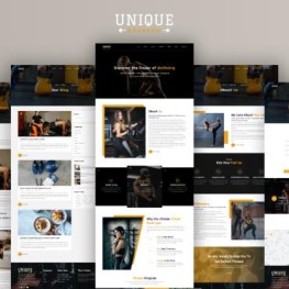 Unique Roubgym Shopify Theme # 233307
