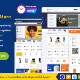 Superstore Electronics Gadgets Shopify Theme #235193