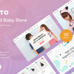 Toyito Kids And Baby Store Shopify Theme #235815