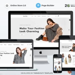 LAUSA Fashion Shopify Theme # 236676