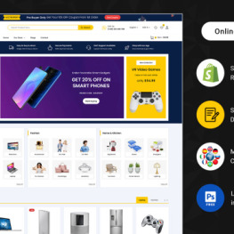 Flipmart Mega Shop Marketplace Shopify Theme #237484