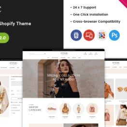 Stylec The Fashion Shopify Theme #238875