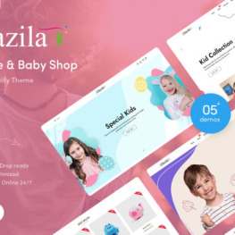 Dazila Kids Store Baby Shop Shopify Theme #239495