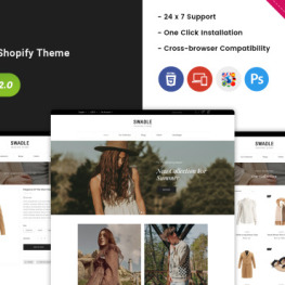 Swadle The Fashion Shopify Theme #239497