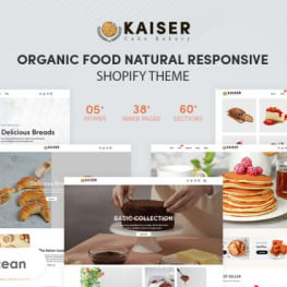 Kaiser Cake Bakery Shopify Theme #239787
